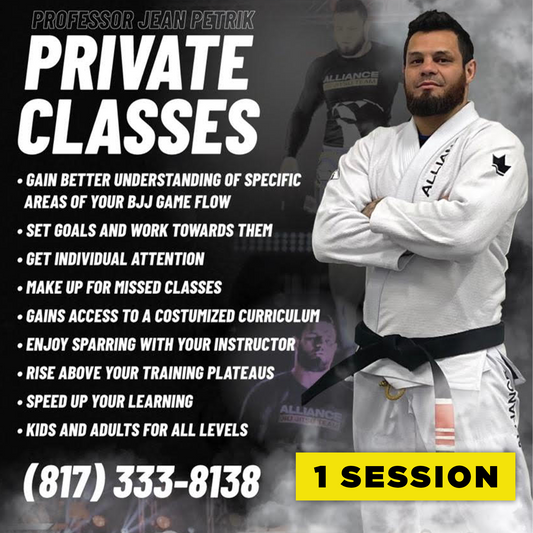 Brazilian Jiu Jitsu Private Lesson Package (1 Session, 1-Hour Per Session)