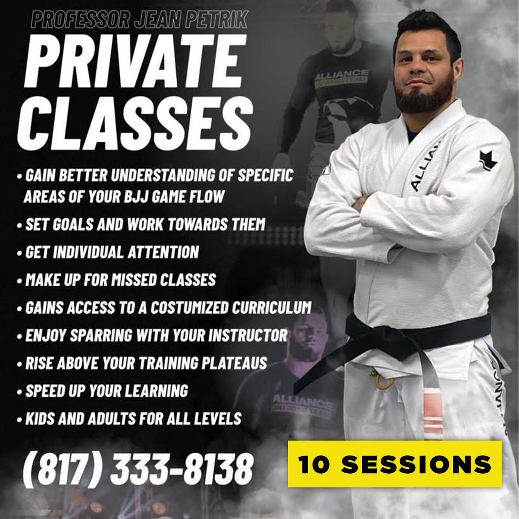 Private Lessons Alliance BJJ Fort Worth